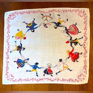 Vintage Swedish Handkerchief